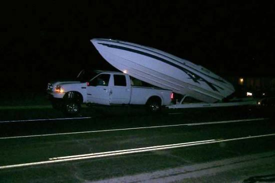 Boat on Truck 1