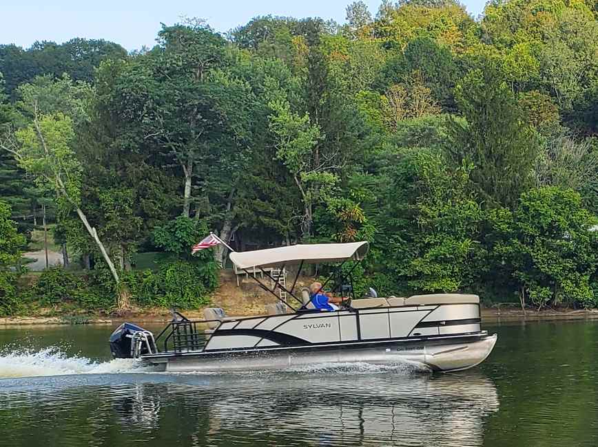 John and Vicki's Sylvan Pontoon