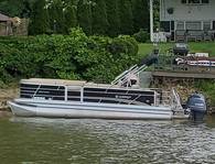 Tony and Betsy Godfrey Pontoon