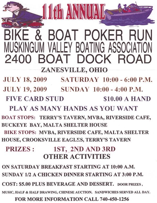 Muskingum River 2009 Flier